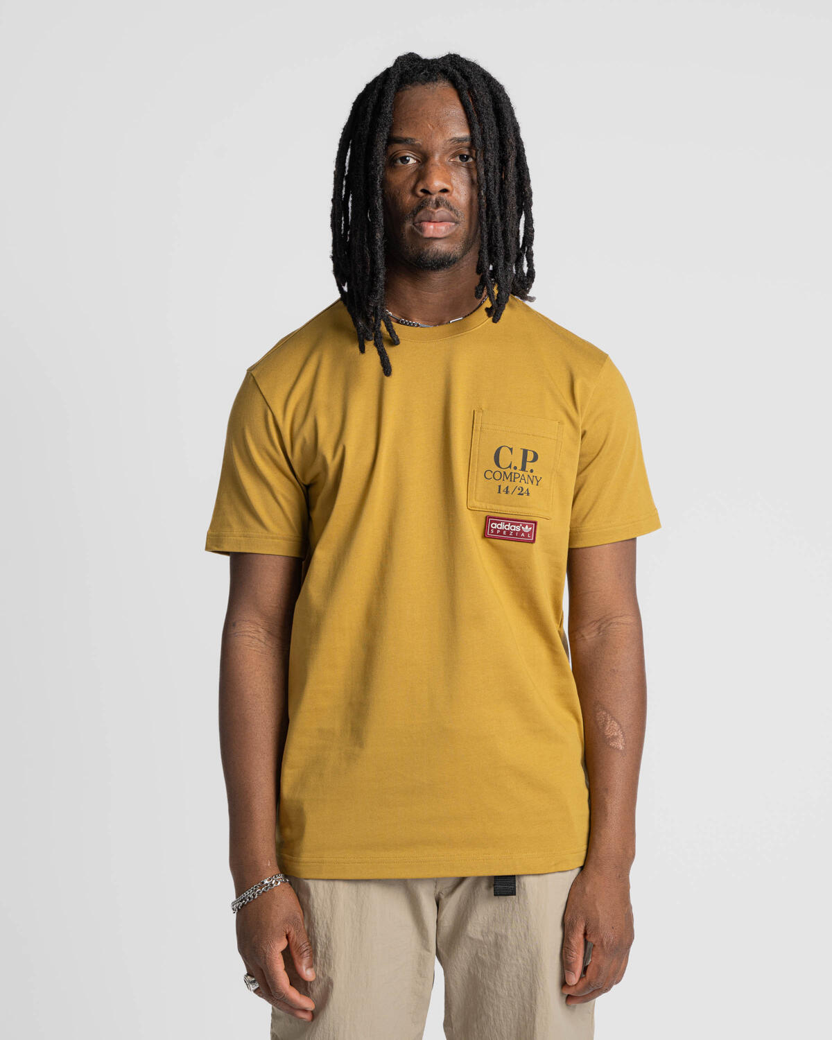 adidas originals x CP COMPANY SPZL POCKET TEE | JE8670 | AFEW STORE